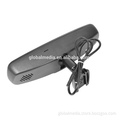 Car rear view mirror with Navigation/gps and Adjustable parking lines